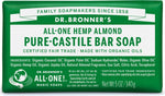 DR. BRONNER'S ALMOND CASTILE BAR SOAP