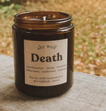 DEATH(BLACK WAX) CANDLE