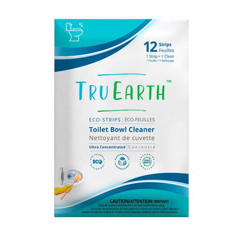 TRU EARTH TOILET BOWL CLEANER - 12 STRIPS