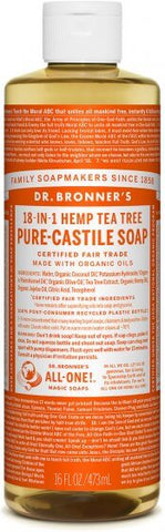 DR. BRONNER'S TEA TREE CASTILE SOAP