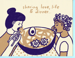 SHARING DINNER CARD