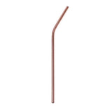 ONYX STAINLESS STEEL LONG BENT STRAW