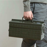 TWO-STAGE ST-350 TOOLBOX MILITARY GREEN